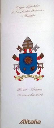 carta del vino del Papa
