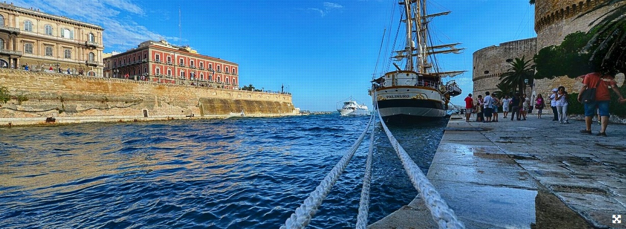 Taranto la Città dei Due Mari: amore a prima vista!