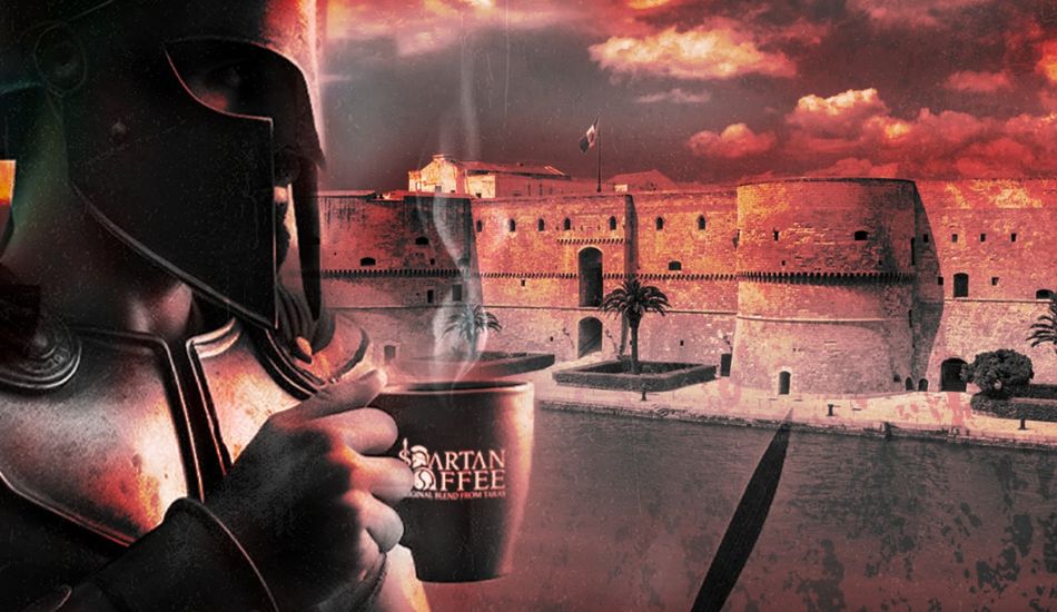 Spartan Coffee è il caffè artigianale destinato a portare alto il nome e soprattutto la storia di Taranto nel mondo.